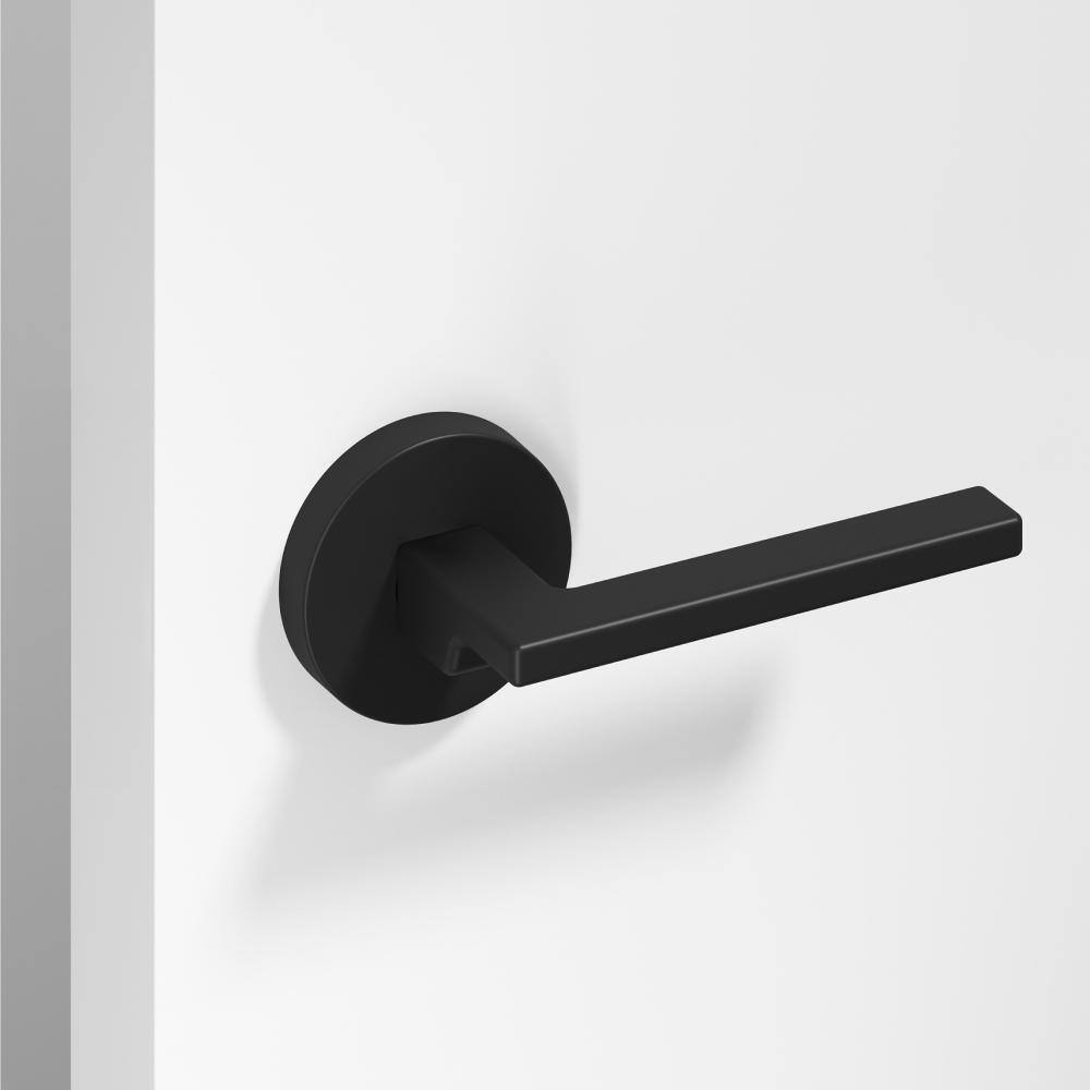 Dune Metal Matte Black Dummy Door Handle with Round Rosette price history on PriceWatchPro