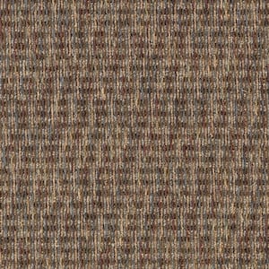 Social Network III  - Marble - Brown 21 oz. Nylon Loop Installed Carpet