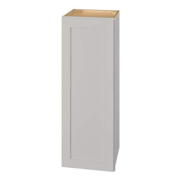 Avondale 15 in. W x 12 in. D x 42 in. H Ready to Assemble Plywood Shaker Wall Kitchen Cabinet in Dove Gray