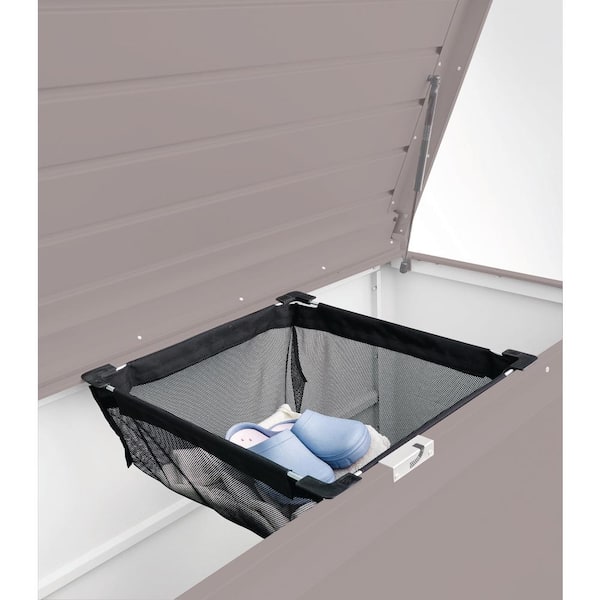 BIOHORT Suspension Basket Size C 26.96 in. L Black Polyester Storage Basket  Bin Divider for Deck Box and HighBoard 1-Pack BIO1050 - The Home Depot