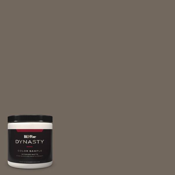 BEHR DYNASTY 8 oz. #T16-20 Opus Matte Stain-Blocking Interior/Exterior Paint and Primer Sample