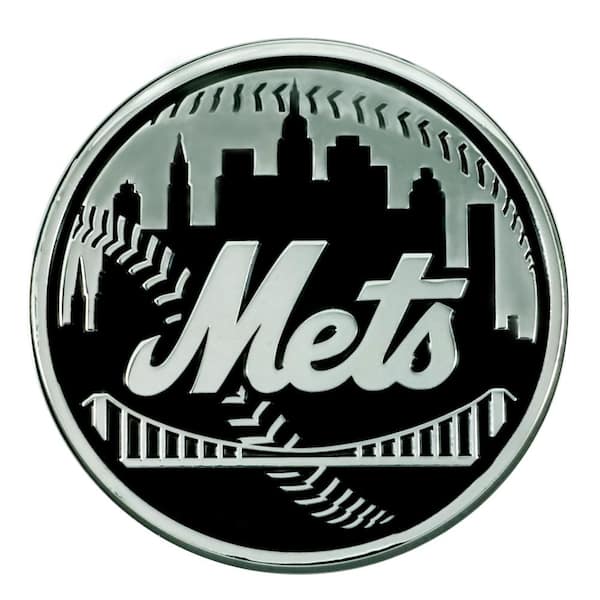FANMATS MLB - New York Mets 3D Auto Chromed Metal Emblem