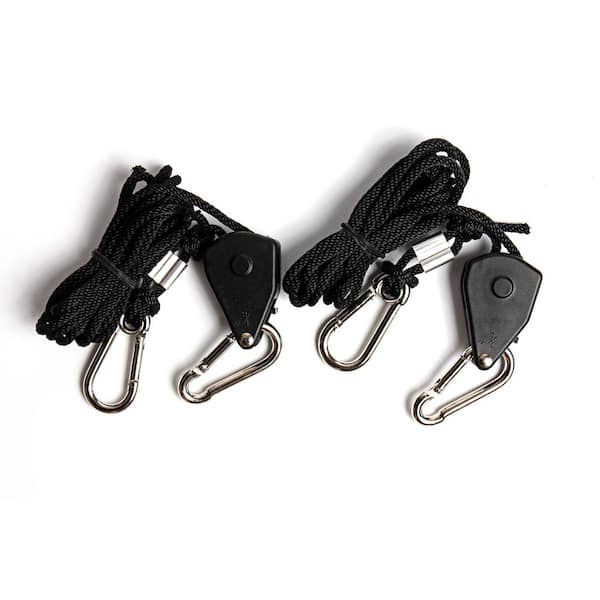 Details about   1 Pack High Quality 1/8" Rope Ratchet YOYO Hanger for LED Grow Light US Ship 
