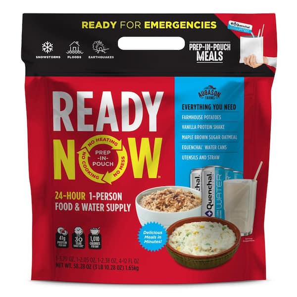 AUGASON FARMS Ready Now Emergency Food Supply with Farmhouse Potatoes