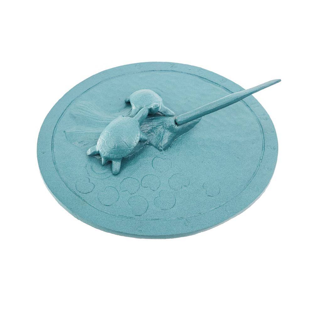 Cast Metal Turtle Sundial - Verdigris price history on PriceWatchPro