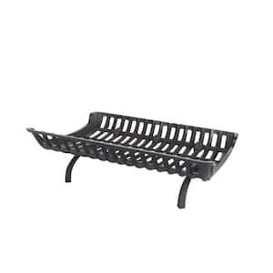 28 in. Cast Iron Fireplace Grate with 2.5 in. Legs