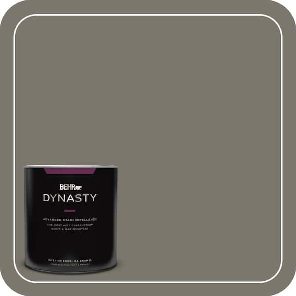 BEHR DYNASTY 1 qt. #ECC-46-2 Eagle Ridge Eggshell Enamel Interior Stain-Blocking Paint & Primer