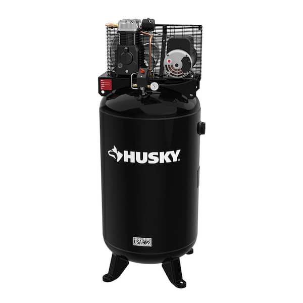 Husky 80 Gal. 3-Cylinder Single Stage Electric Air Compressor