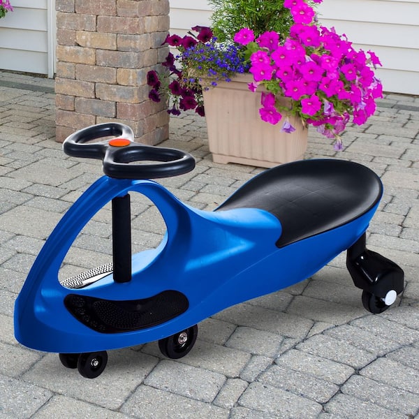 Lil Rider Blue Wiggle Car Ride On W410015 The Home Depot