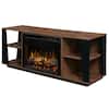 Dimplex Arlo 60 in. Electric Fireplace with Glass Ember Bed in Walnut with  26 in. Media Console GDS26G8-1918TW - The Home Depot