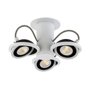 Vision Collection 3-Light White LED Surface Mount