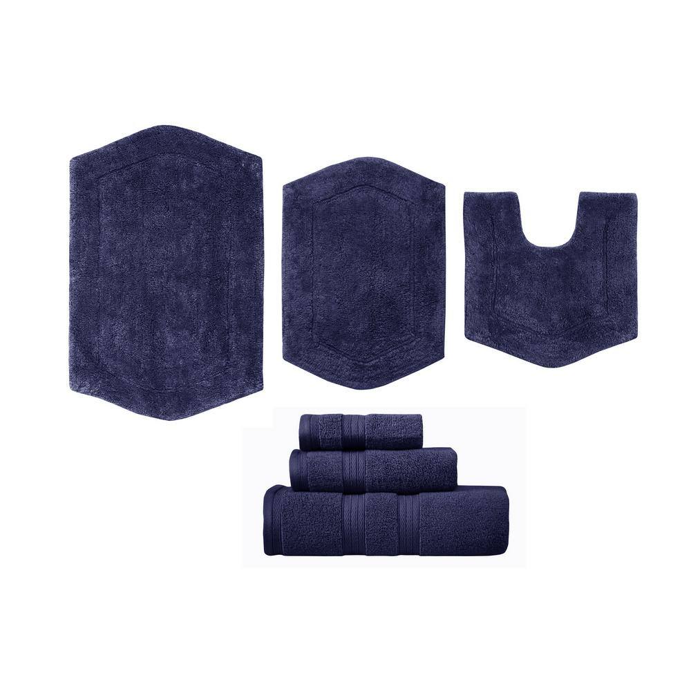 Regency 6 Piece 900 GSM Heavy Weight & Absorbent Towel Set 