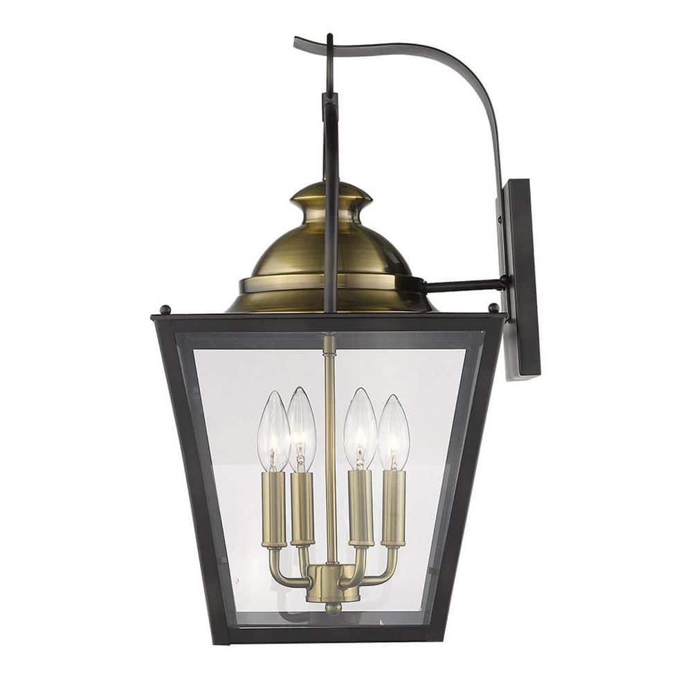 22.5 in. Bronze Outdoor Hardwired Sconce with No Bulbs Included price history on PriceWatchPro