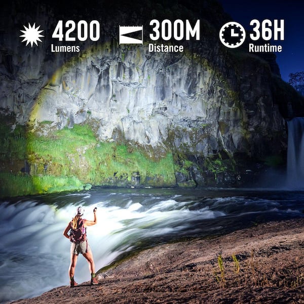 XP30R 4200 Lumen Rechargeable Flashlight