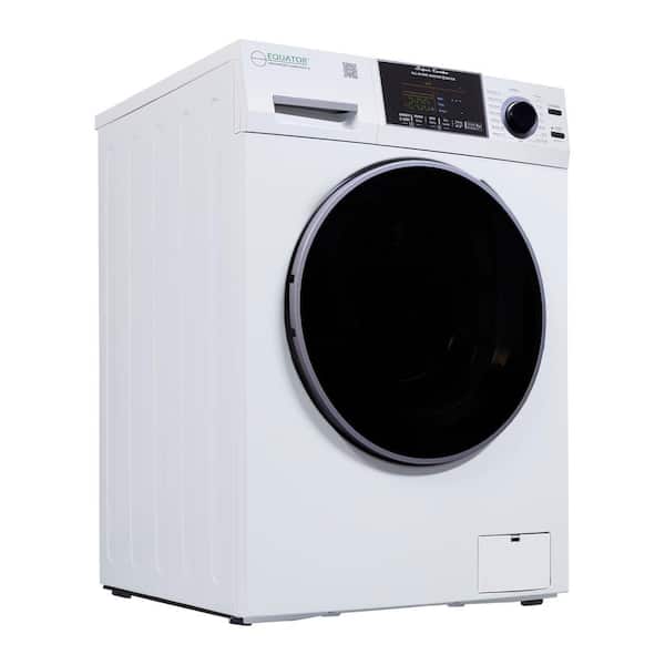 24 in. 1.9 cu.ft. Digital Compact 110V Vented/Ventless 18 lbs Washer Dryer Combo 1400 RPM in White