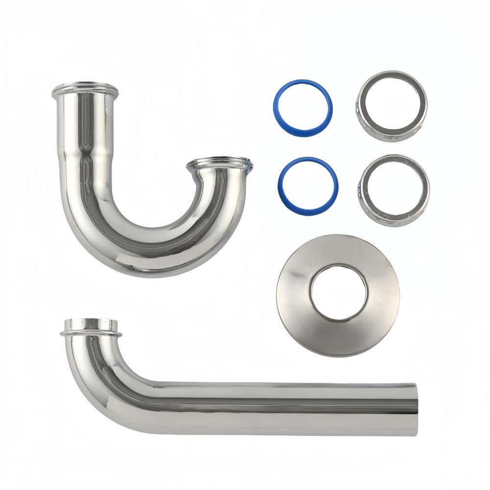 1-1/4 in. Brass P- Trap without Cleanout 17-Gauge Chrome price history on PriceWatchPro