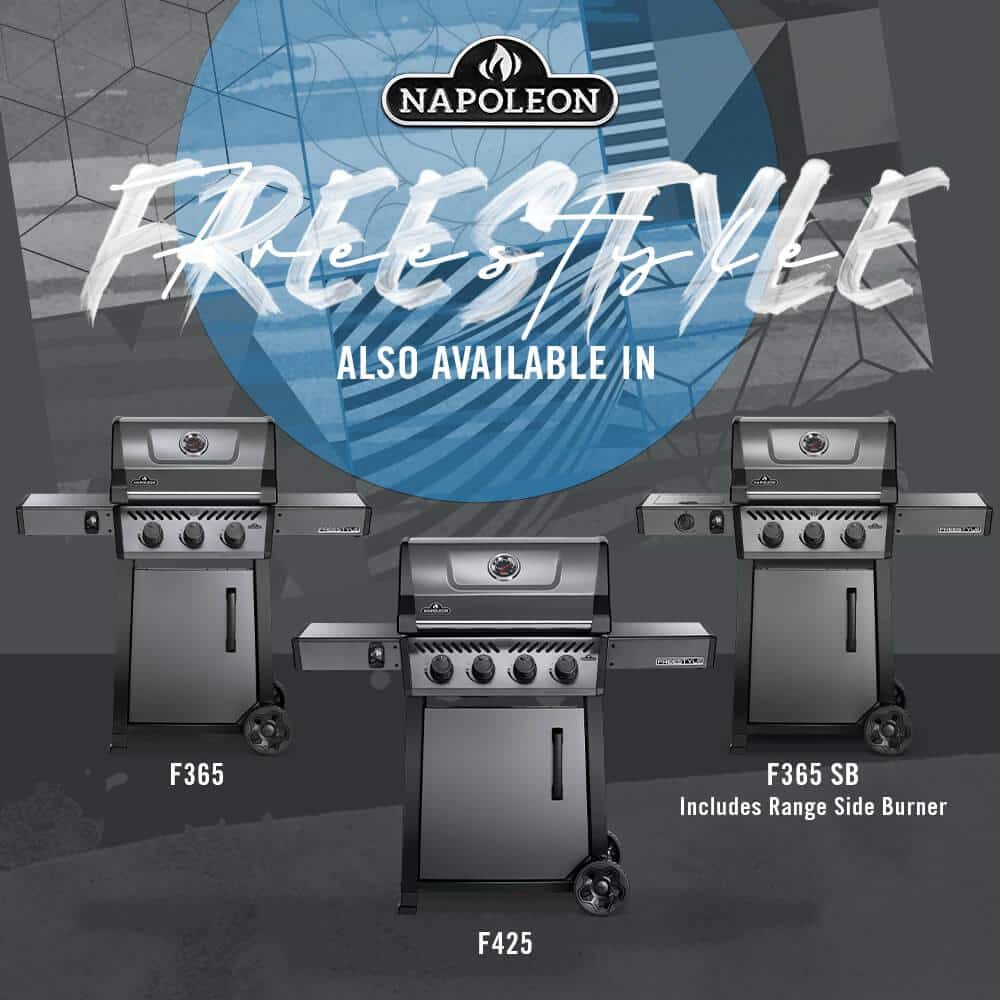 Graphite Grey Stainless Steel Propane Gas Grill with 4 Burners