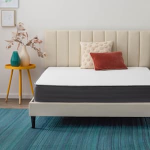 King Firm Gel Memory Foam Hybrid 8 in. Bed-in-a-Box Mattress