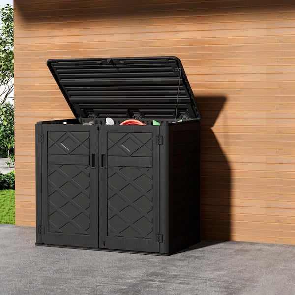 Decksplore Outdoor Storage Shed 358 Gal. 53.15 in. x 33.07 in. x