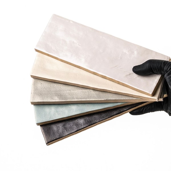 Take Home Tile Sample-Zelyge Marine 2 in. x 2 in. Satin Ceramic Floor and Wall Tile