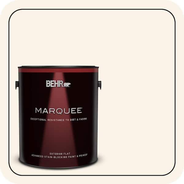 BEHR MARQUEE 1 gal. #M280-1 Twinkling Lights Flat Exterior Paint & Primer