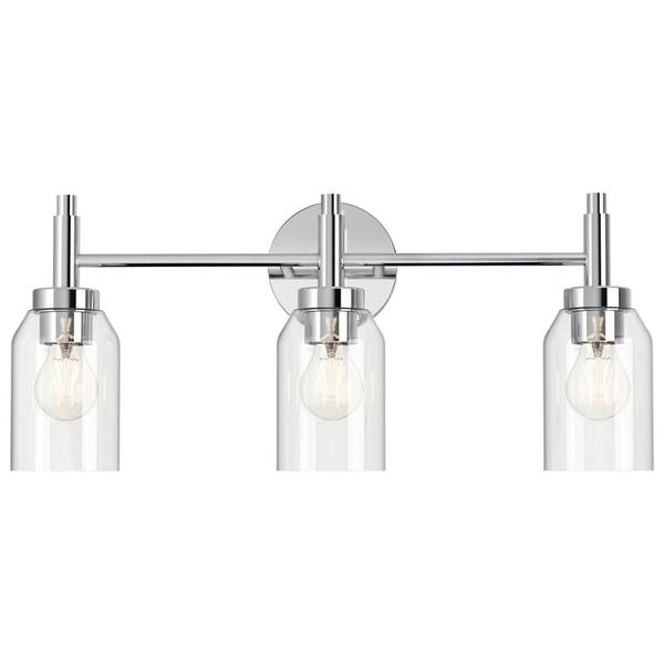 3 Light Vanity Light Brushed Nickel Kichler 36