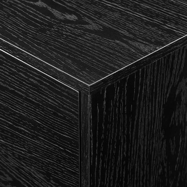 Walker Edison Furniture Company 80 in. Modern Black Wood TV