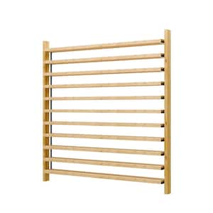 4. 43 ft. x 3. 99 ft. Spaced Picket, Board on Board, Flat Top, Flat Wood Fence Panel