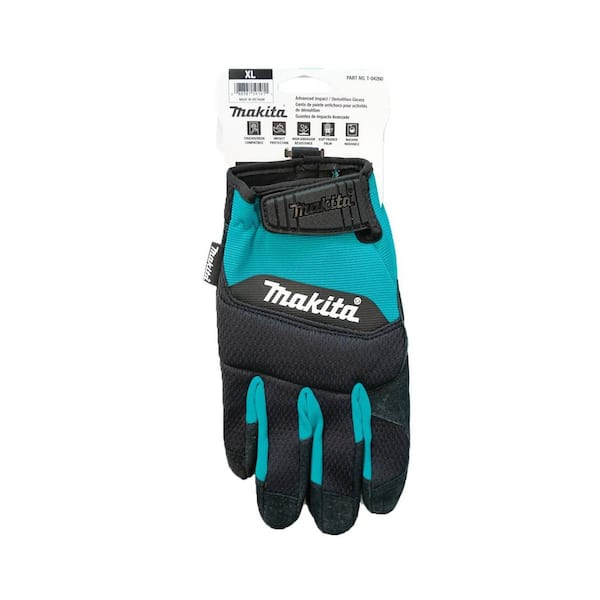 Makita Advanced Ansi 2 Impact-Rated Demolition Gloves (Large)