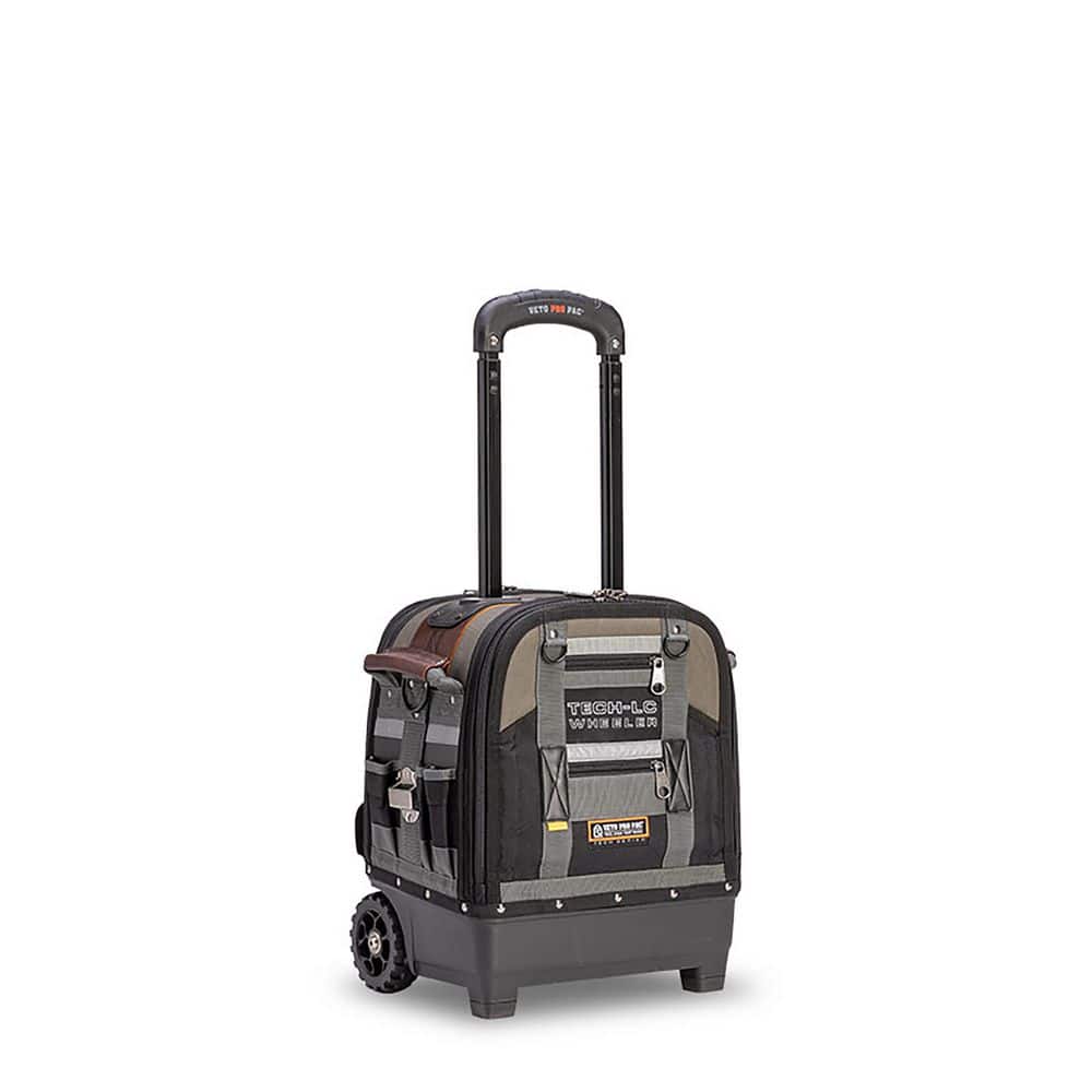 Tech-LC Wheeler Black and Gray Nylon Rolling Tool Bag