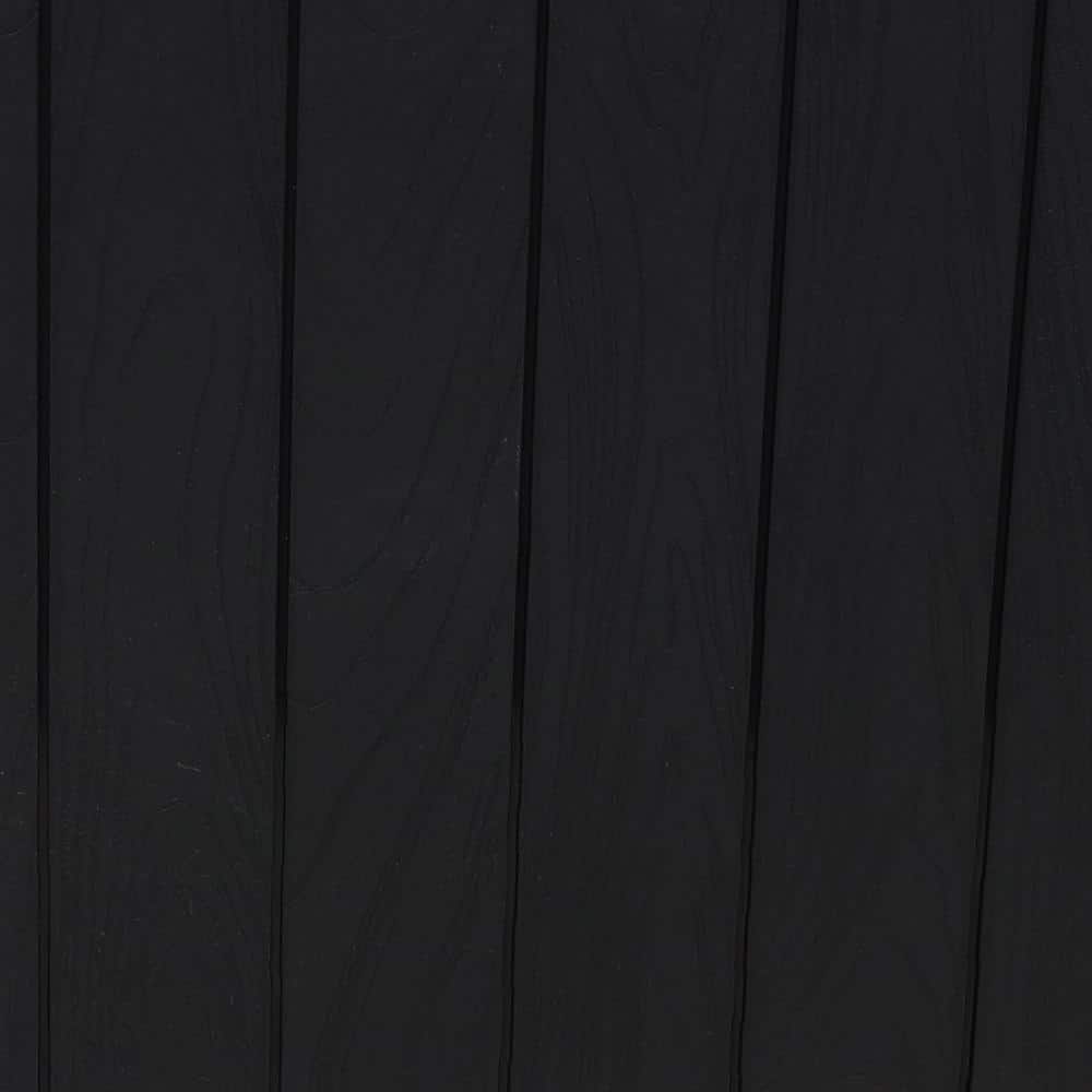 Phantom Gray Lockable Resin Deck Box with Faux Wood Design