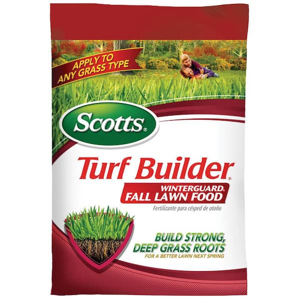 Scotts Turf Builder 10 lbs. 4,000 sq. ft. WinterGuard Fall Dry Lawn Fertilizer for All Grass Types