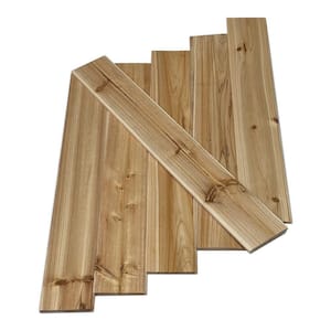 1/4 in. x 4 in. x 8 ft. Knotty Cedar Tongue and Groove Board (6-Pack)