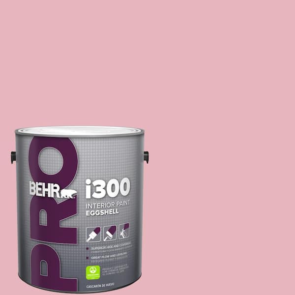 BEHR PRO 1 gal. #110C-2 Colonial Rose Eggshell Interior Paint