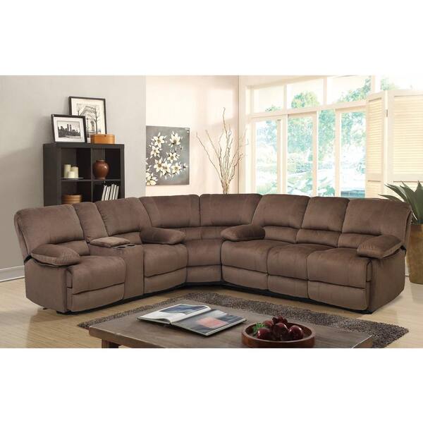 Massage Recliner Cup Holder, Leather Sectional With Recliners And Cup Holders