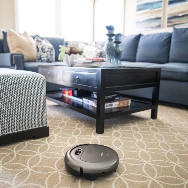 KOBOT - Slim Series Robot Vacuum in Gun Metal with Scheduling