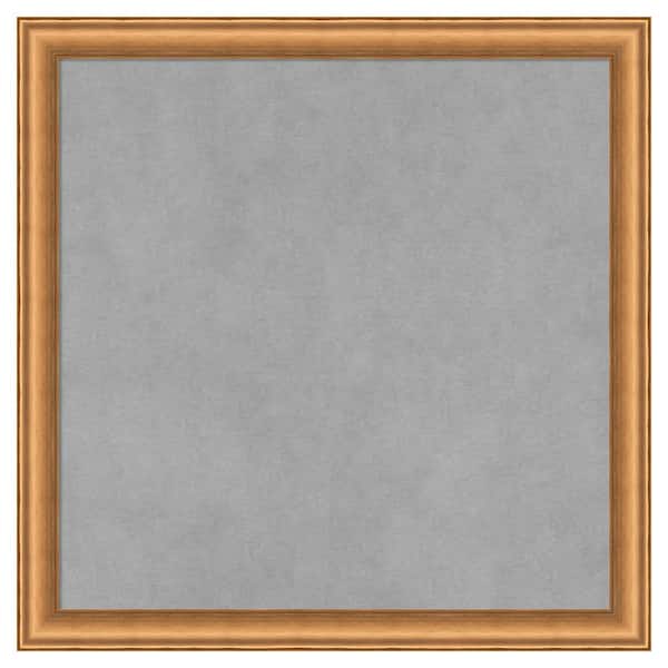 Amanti Art Salon Scoop Copper 18 in. x 18 in Framed Magnetic Board
