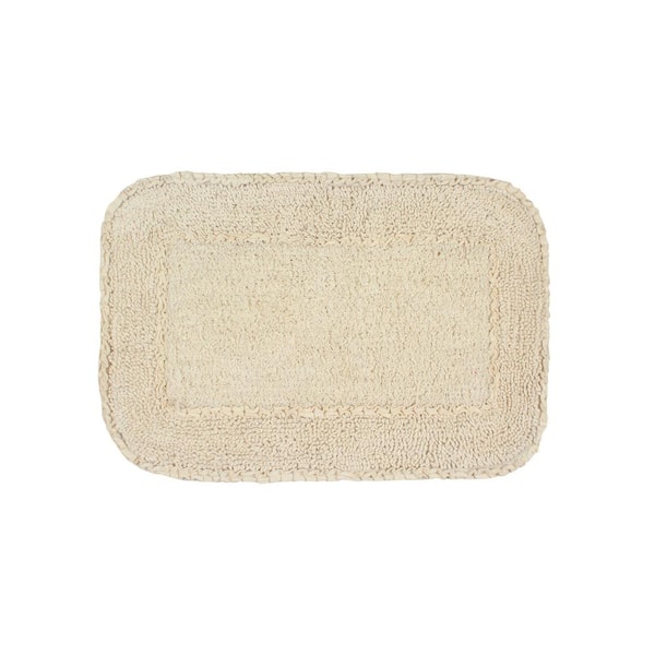 Solid Off-White Bath Mat | Stain-Resistant | Ruggable