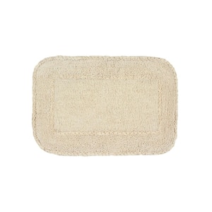 Radiant Collection 100% Cotton Bath Rugs Set, 17x24 Rectangle, Ivory