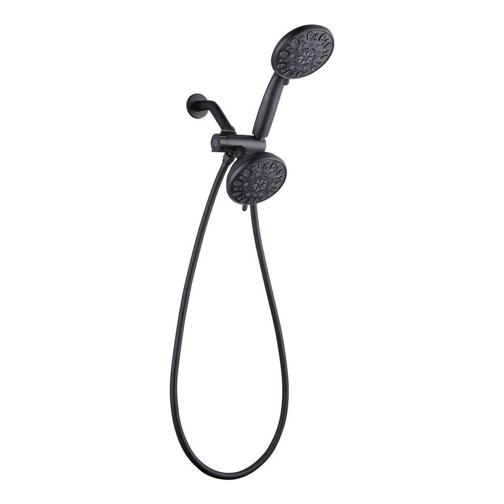 Wall Mount 5-Spray 4.5 in. Dual Shower Head and Handheld Shower Head 1.75 GPM in Oil Rubbed Bronze price history on PriceWatchPro