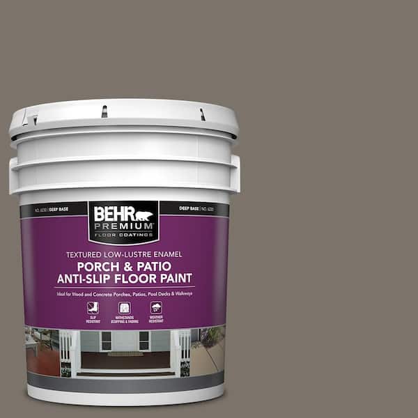 BEHR PREMIUM 5 gal. #MQ2-58 Unpredictable Hue Textured Low-Lustre Enamel Interior/Exterior Porch and Patio Anti-Slip Floor Paint