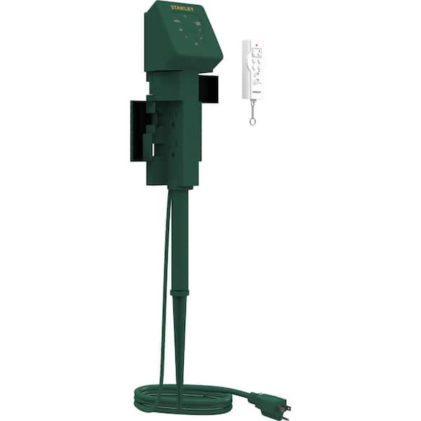 Stanley Outdoor Plug-Bank 6-Remote Control (Pack of 1)