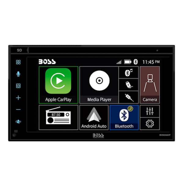 BOSS AUDIO SYSTEMS Audio BV800ACP Double DIN Bluetooth Touchscreen Vehicle Multimedia Player