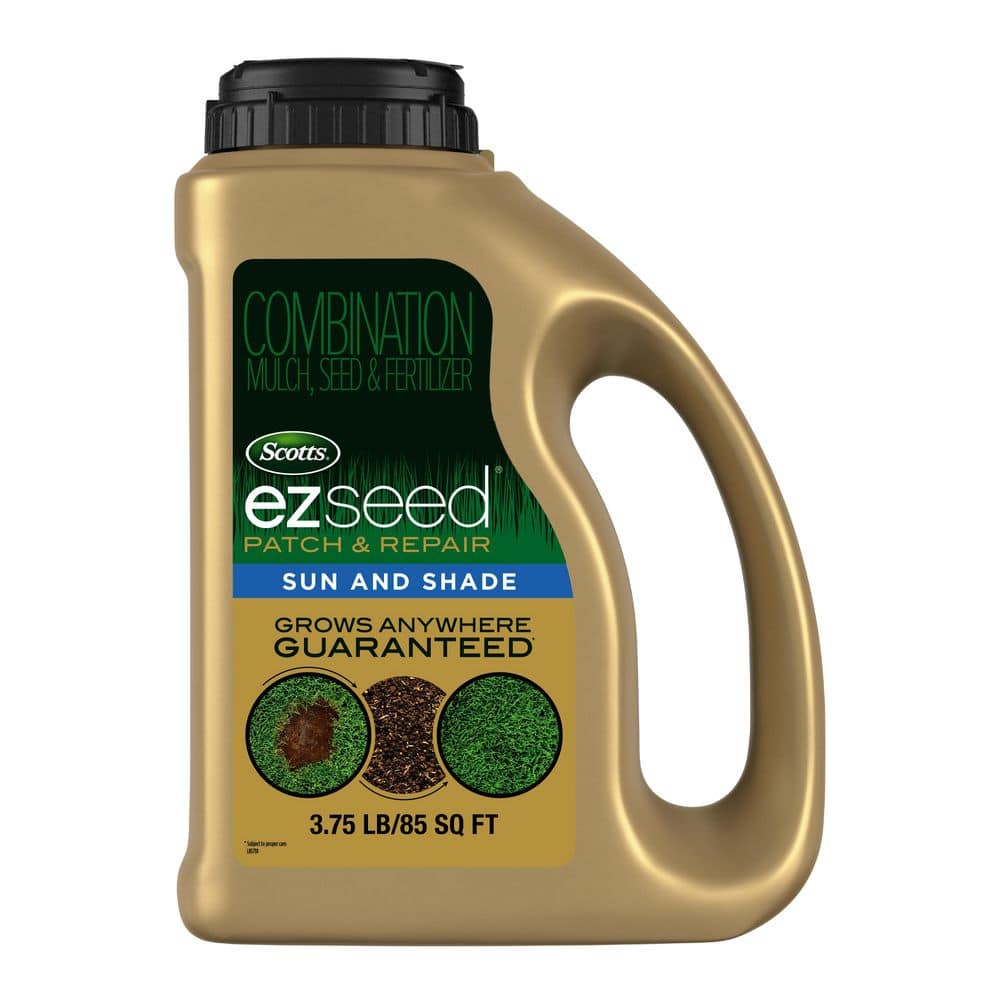 3.75 lb. EZ Seed Patch & Repair Sun and Shade Mulch, Grass Seed and Fertilizer Combination