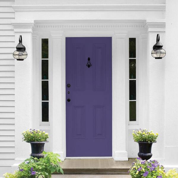Glidden Premium 5 gal. PPG1175-7 Imperial Purple Semi-Gloss