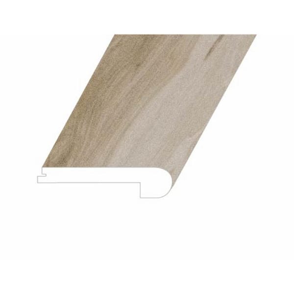 Montserrat Veritas Provincial Swan 1 in. T x 4.5 in. W x 94.5 in. L Vinyl Flush Stair Nose Molding