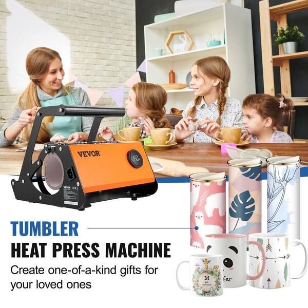 VEVOR Mug Heat Press, 11-30oz Tumbler Heat Press Machine