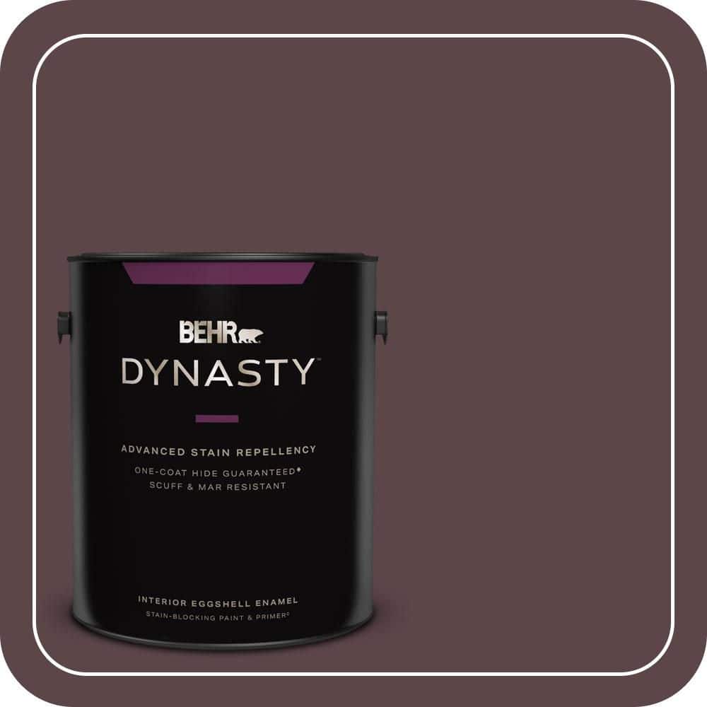 1 gal. Home Decorators Collection #HDC-CL-07 Dark Berry Eggshell Enamel Interior Stain-Blocking Paint & Primer price history on PriceWatchPro