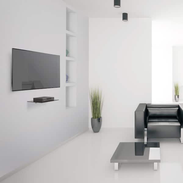 Barkan Elegant A/V Glass Shelf for Weight up to 22 lbs
