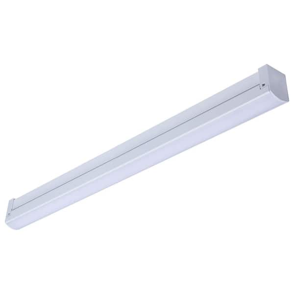 2 ft. 100-Watt Equivalent Integrated LED White Strip Light Fixture, 120 Volts